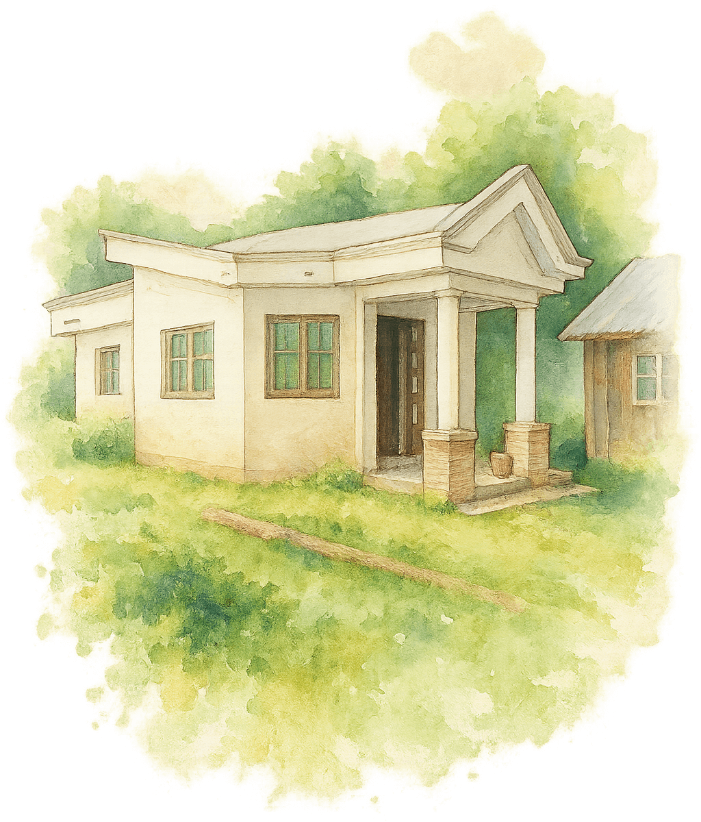 Casa para recepción